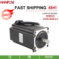 hanpose 23HS10028 0.9 degree 4-lead  57 Step Motor 2.8A 260N.CM for 3D printer accessories and CNC milling Nema 23 Stepper Motor