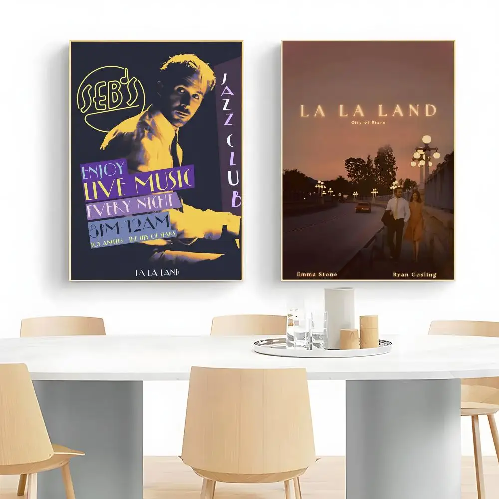 dreamy movie L-La La Land Poster Wall Art Print Decorative Mural Home Decor Gift Unframed