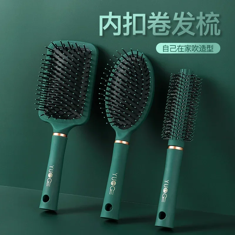 빗 Professional Straight Smooth Curly Hair Comb Set Brush Large Hairdressing All Hair Type Massage Styling Comb for Women Men