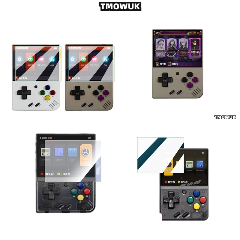 Для игровой консоли Miyoo Mini Plus Miyoo Mini V4 HD закаленное стекло Защитная пленка для экрана Аксессуар Защитная пленка