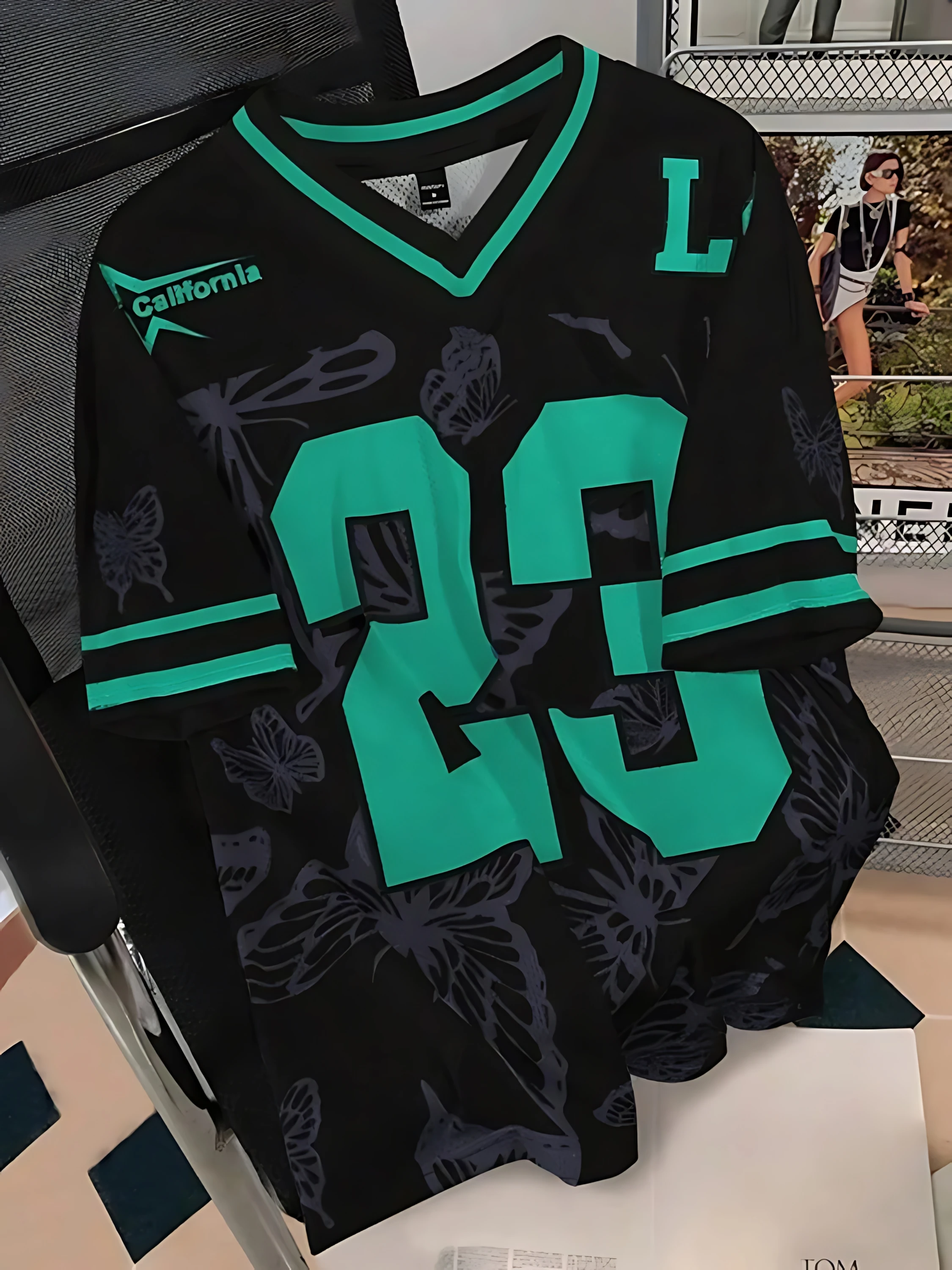 2025 صيف جديد تي شيرت رجالي عادية رياضي تنفس وخفيفة الوزن الخامس الرقبة تي شيرت رجالي #4