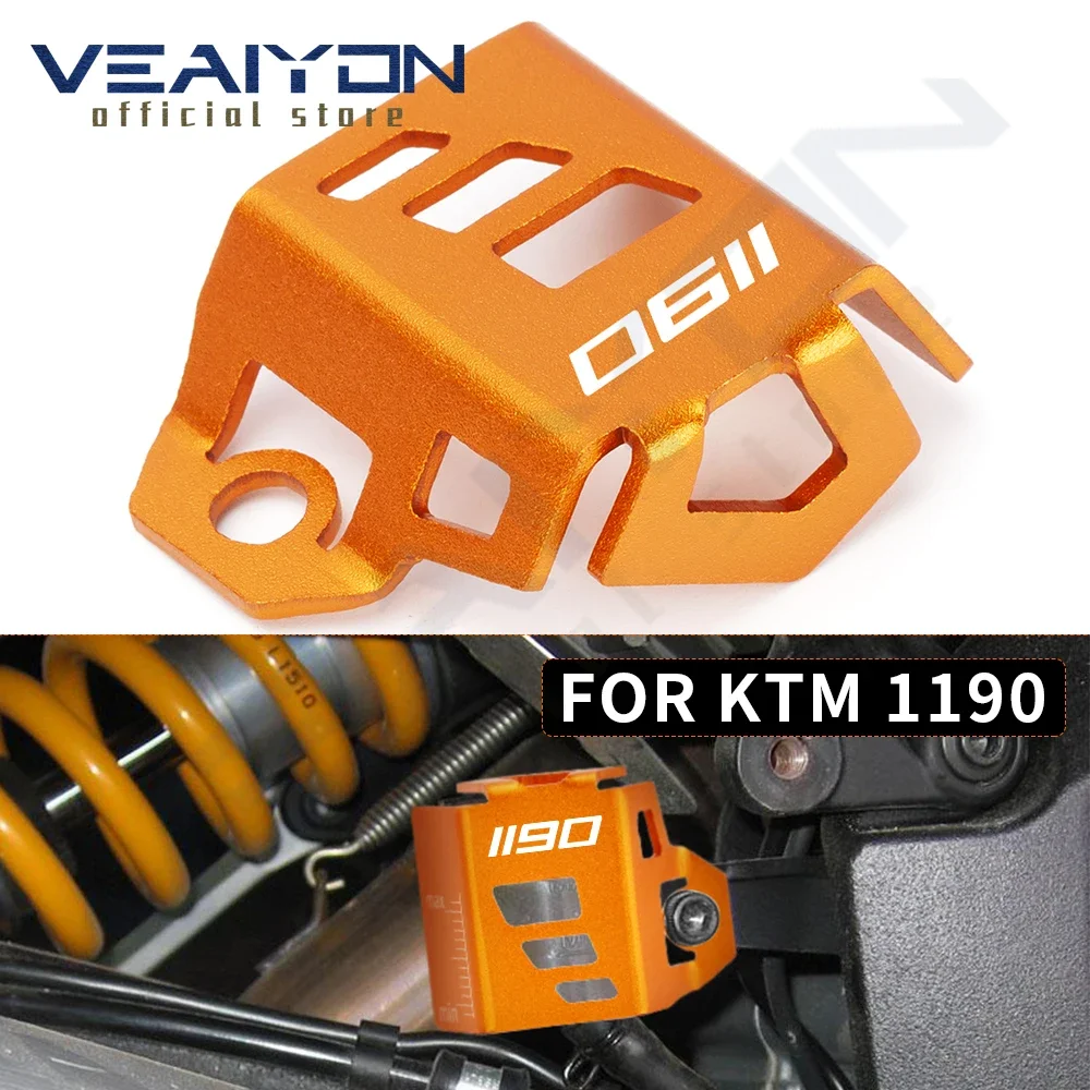 

For KTM 1190 Adv. 1090 R/Adv. R 1290 Super Adv. S/Duke R Motorcycle Rear Fluid Reservoir Guard Cover Protector accessories