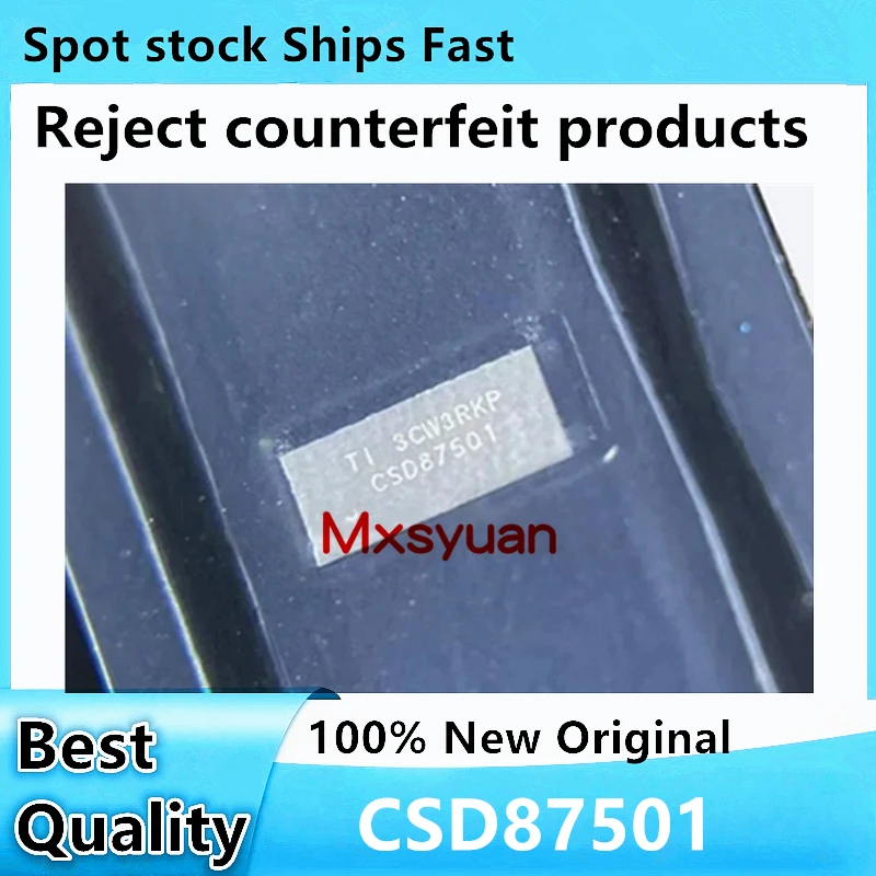 5~20PCS/LOT CSD87501 CSD87501L CSD87501LT 10-XFLGA 100% New Spot stock
