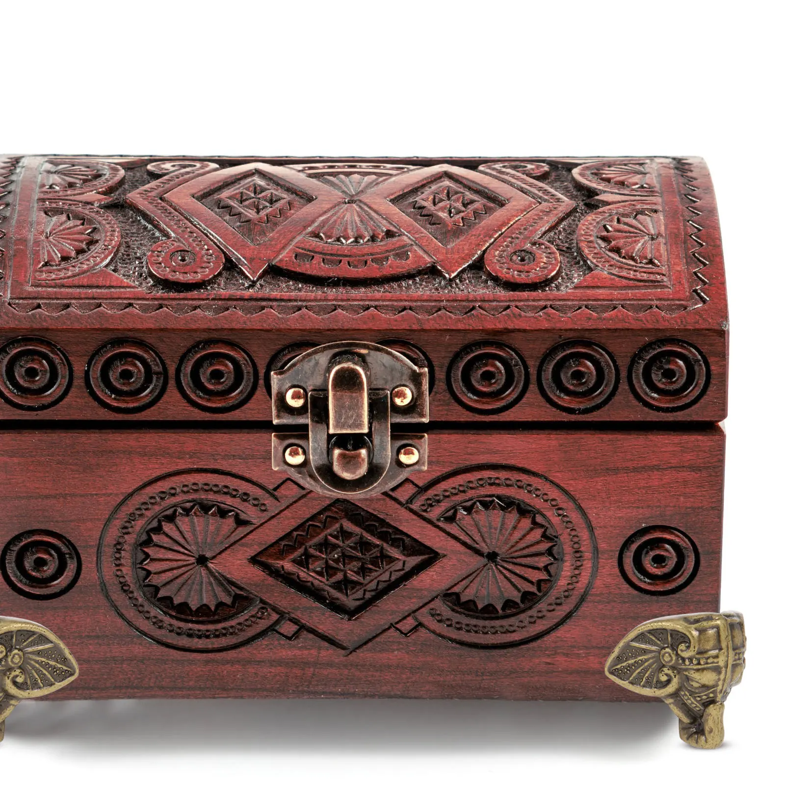 

20Pcs Decorative Retro Wooden Case Legs Jewelry Box Feet Corner Protectors Vintage Protective Furniture Accessories