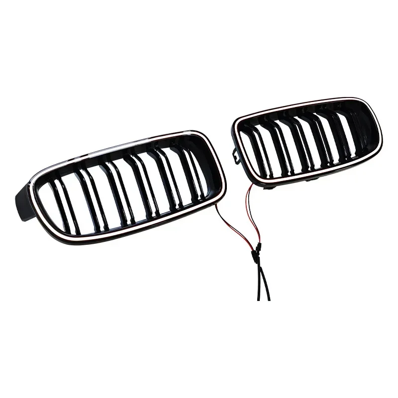 New Design 2013 To 2018 for For BMW 3 Series F30 F31 320i 330i 335i Front Luminous Grille Led Light Racing Grille Gloss Black