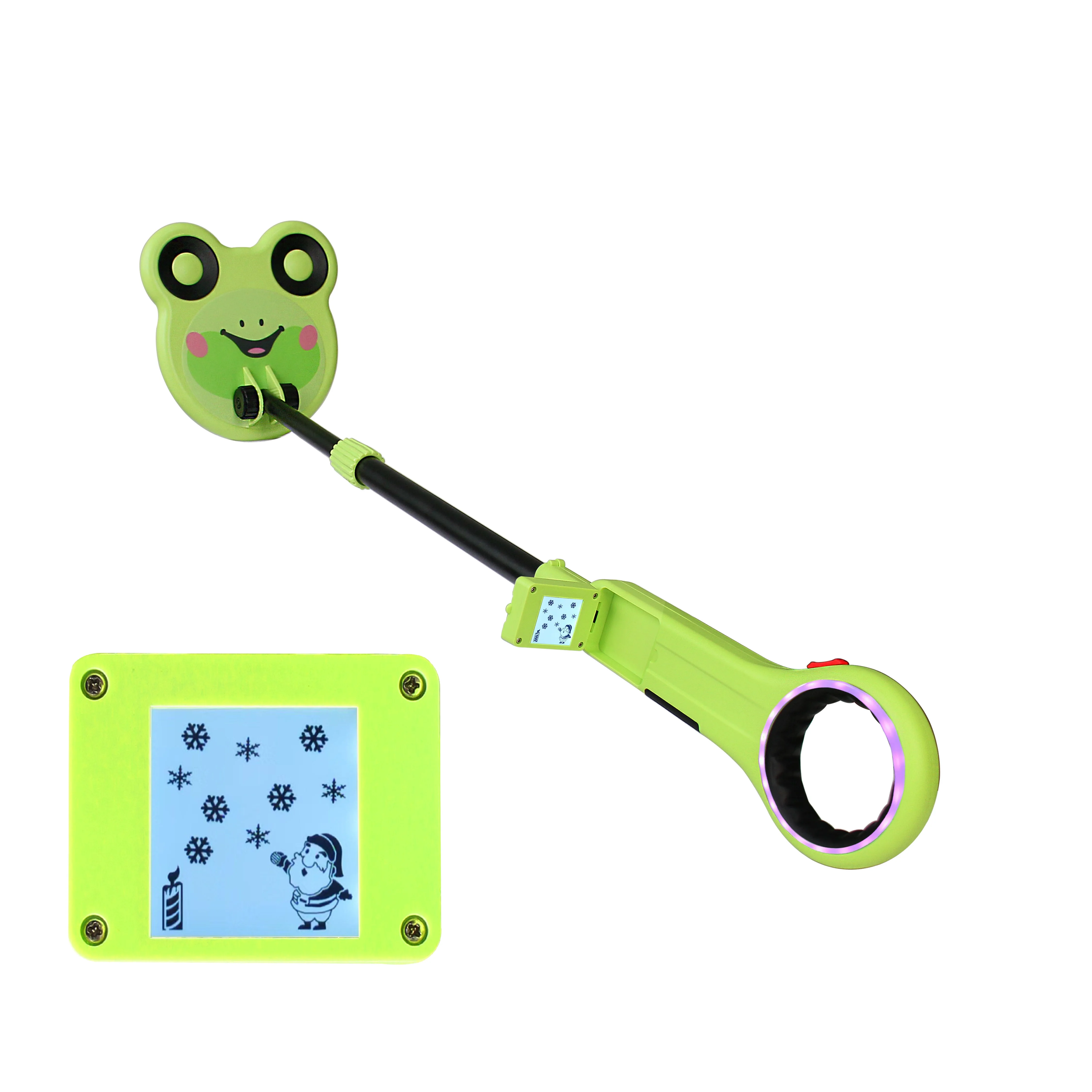 

Children’s metal detector, a children’s metal detector with an intuitive LCD display, a lightweight treasure hunter