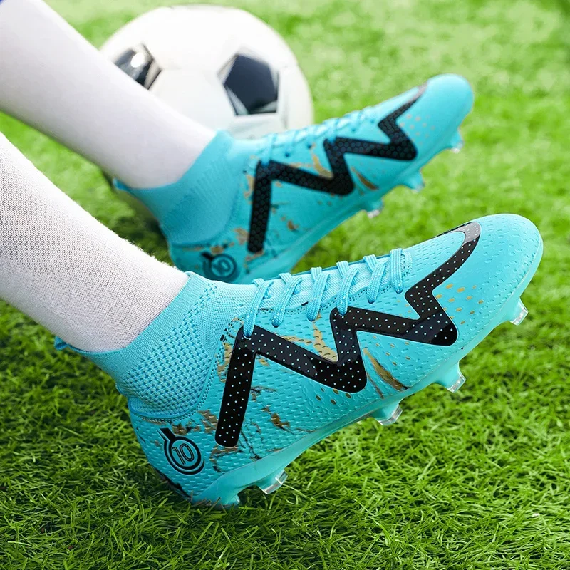 High Quality Football Shoes Seamless Design Men's Indoor Football Shoes Lightweight and Durable Adult Football Shoes SoccerShoes
