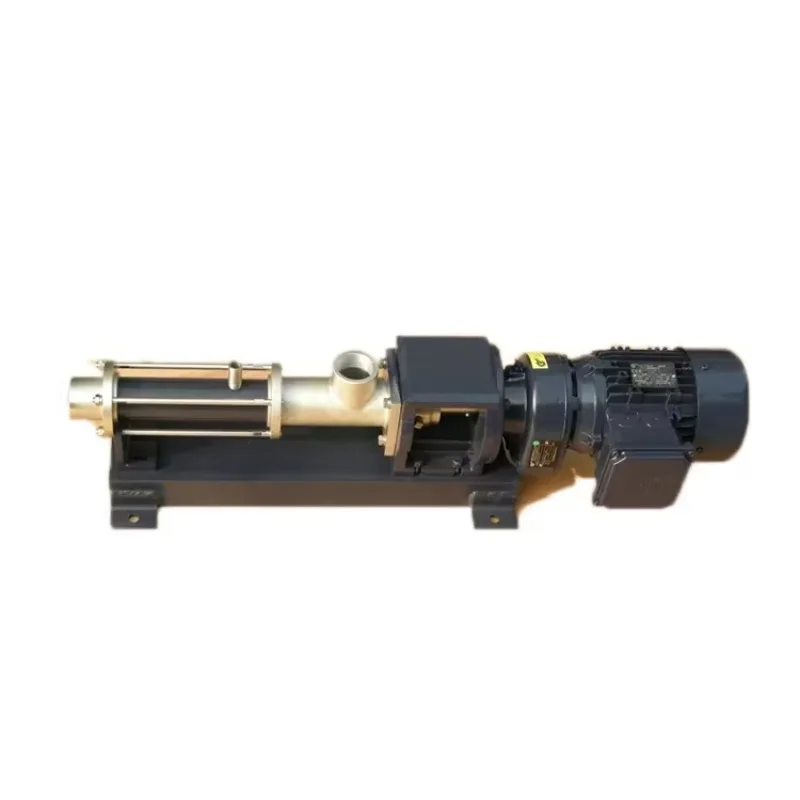 

Good Price Mini Mono Helical Grease Single Screw Pump for Chemical Food