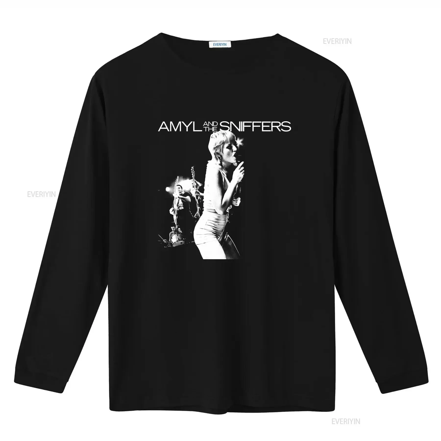New Amyl and The Sniffers Band Concert T Shirt For Fans S 5XL vintage Washed Stretched fashion designer clothes homme
