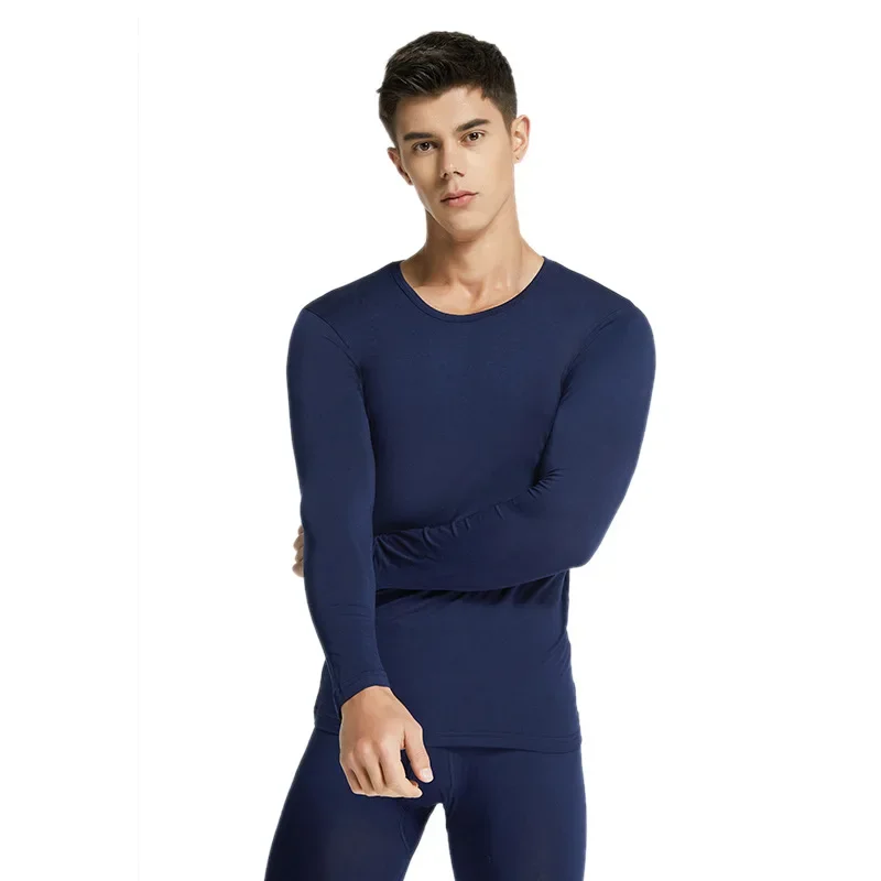 Modal thermal underwear men's suit thin long johns slim-fitting tight ultra-thin autumn and winter bottoming thread pants