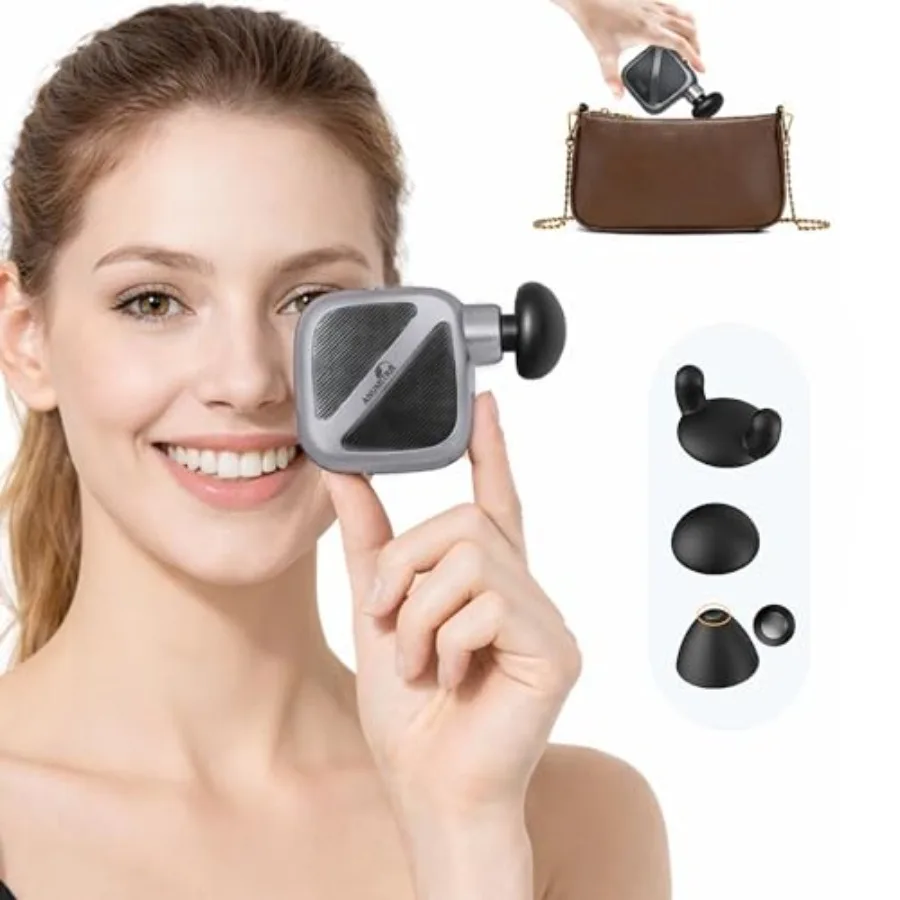 

Карманный мини-массажер для глубокого расслабления мышц, портативный ручной массажер для путешествий, офиса и спортзала, идеальный подарок для