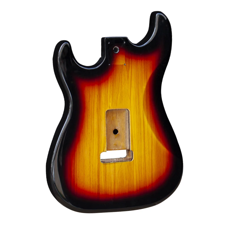 High Quality ST Guitar Body Alder H-S-H Matt Sunset Color Guitar Part for Stratocaster Style Electric Guitar Replacement