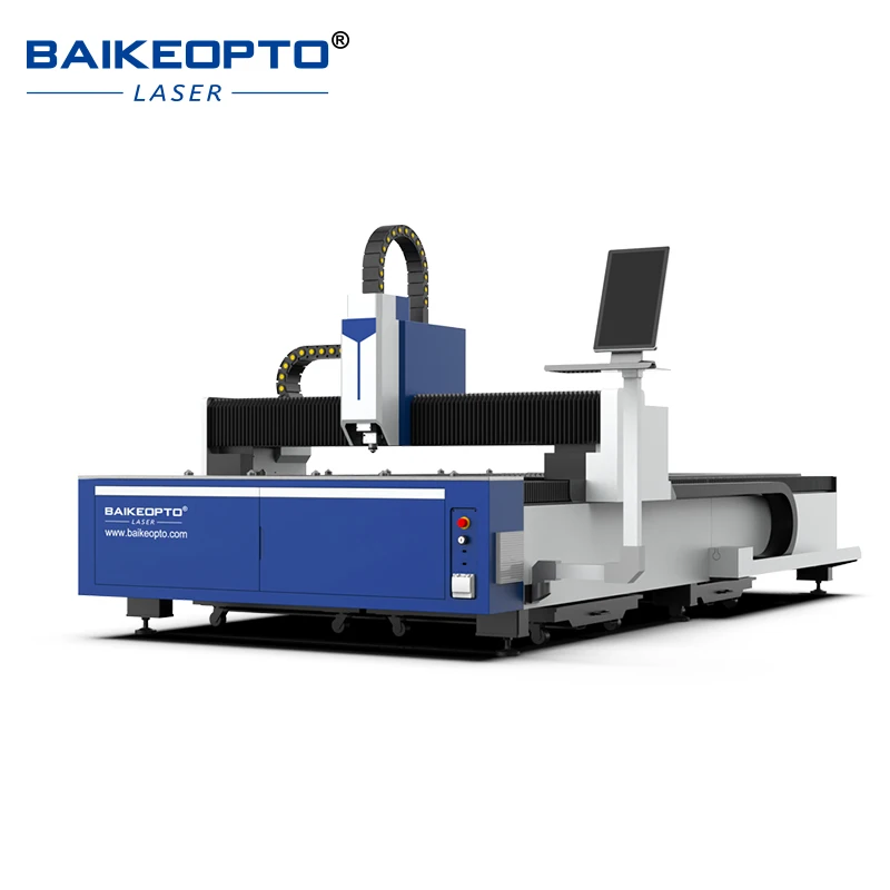 Baikeopto BK-FH3015C Metallo CNC Fibra Laser Cutter Macchina da taglio Ferro Acciaio Alluminio Piastra di rame Lamiera 2000W