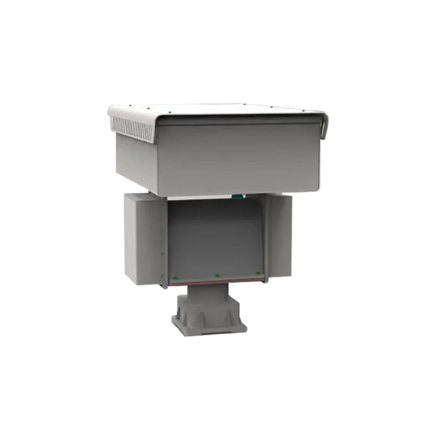 Gps Integrated Thermal System Full HD SDI PTZ IP Speed Dome long Range Ptz Thermal  System