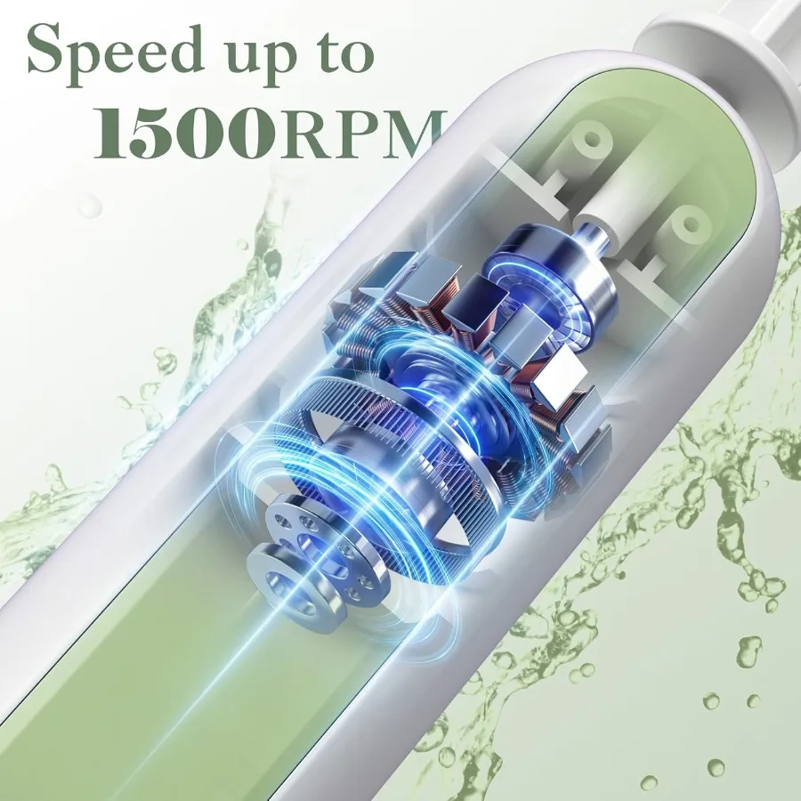 Máquina limpiadora de brochas de maquillaje Portabl, 15000RPM, limpieza profunda rápida y brochas de maquillaje en seco, limpieza eficiente con almacenamiento Cas Po