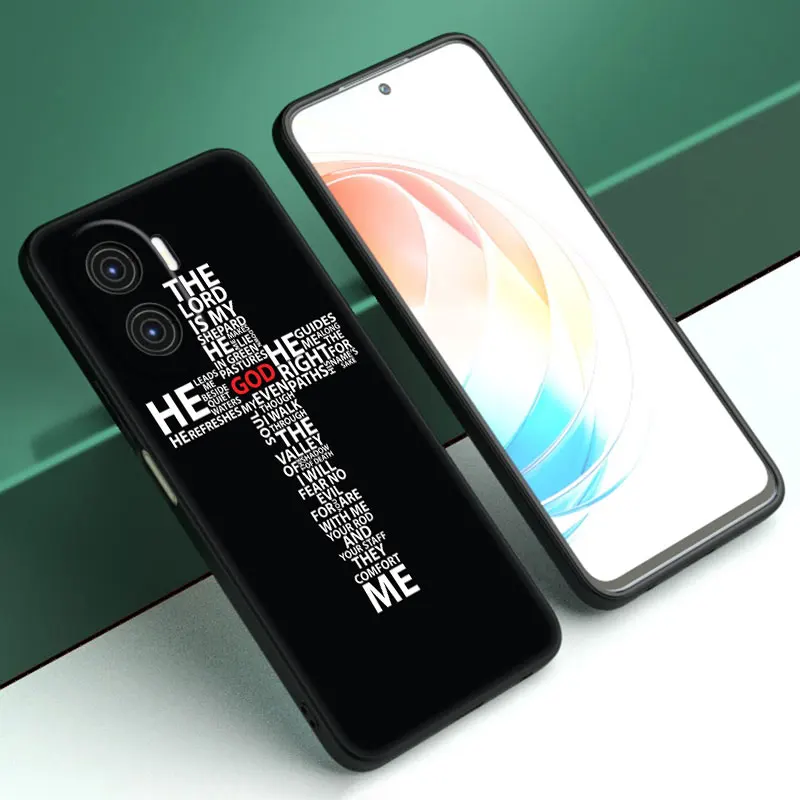 Bibel Jesus Christus Christian Cartoon Cover Fall für Huawei Nova 11 Pro 12 10 9 8 Pro 11i 8i 7i 11se 10se 9se y91 y90 y71 y70 y61