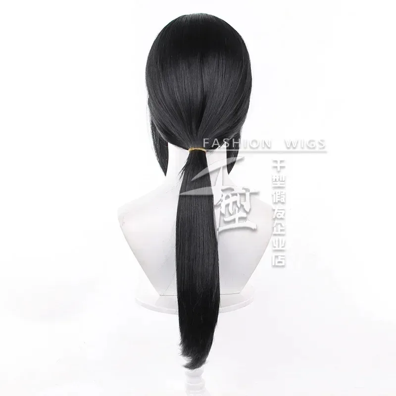 Аниме Учиха Итачи Косплей Парик Итачи Учиха Длинные Прямые Черные Термостойкие Синтетические Волосы Косплей Парики