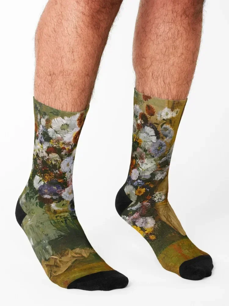 edgar degas art, edgar degas dance, edgar degas paintings Socks winter thermal funny gifts Run Crossfit Socks Male Women's