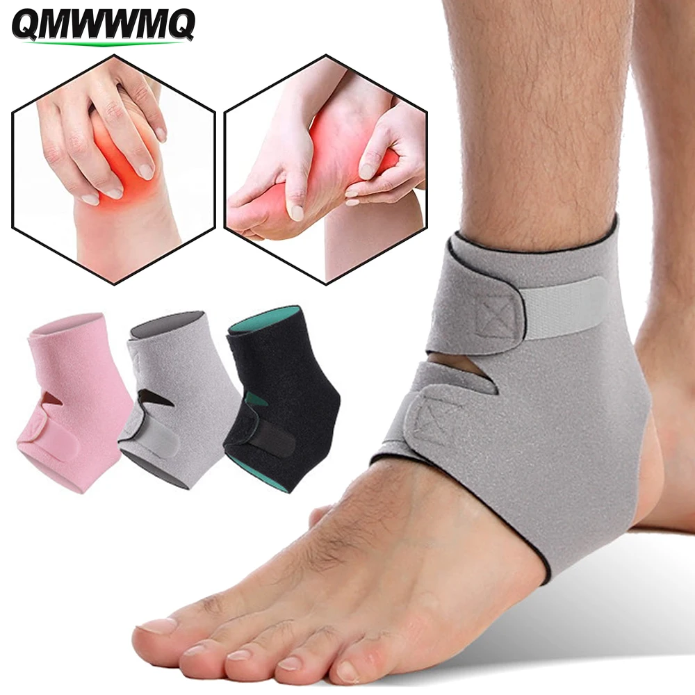 

QMWWMQ 1Pcs Ankle Brace for Sprained Ankle, Stabilize Ligaments, Prevent Re-Injury, Adjustable Ankle Support Wrap for Men/Women