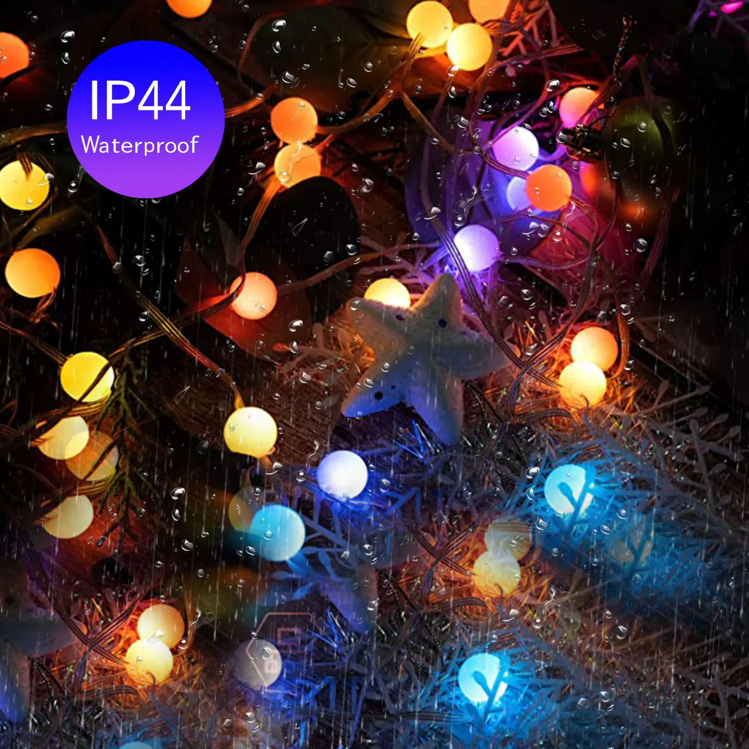 Rgb Led Kerstverlichting Remote String Kleurrijke Lichtregeling Met Usb Aangedreven Outdoor Voor Kerstboom Tuin Feestzaal Bruiloft