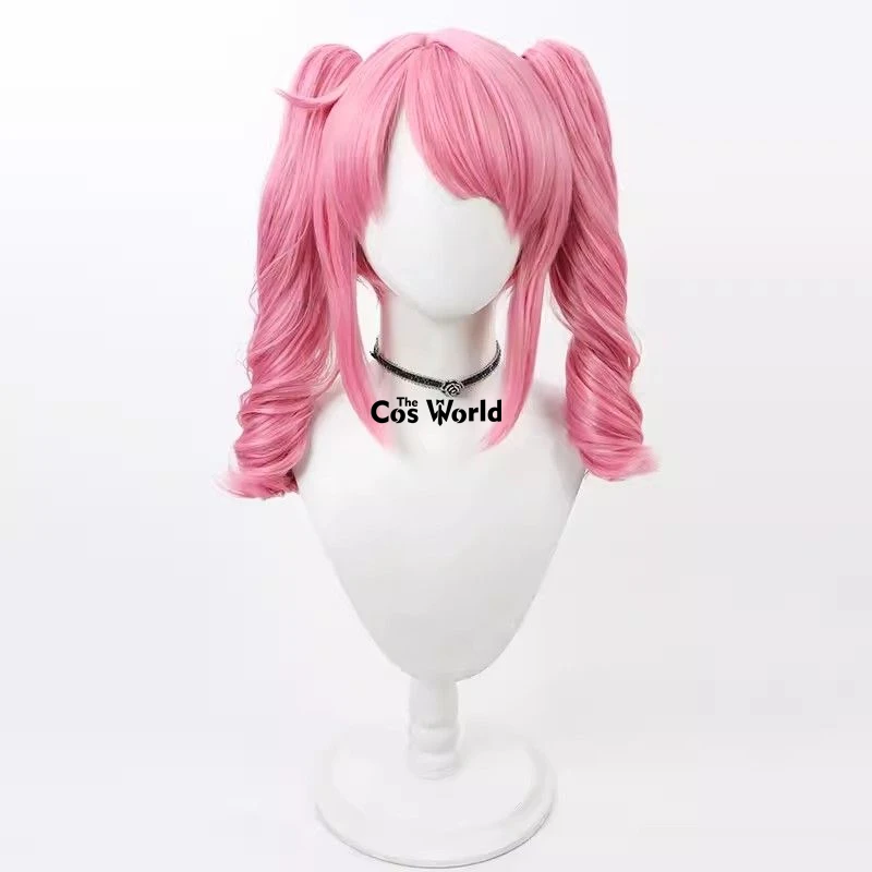 Gushing over Magical Girls Hanabishi Haruka 35 cm corto dritto Halloween Anime Cosplay parrucche capelli sintetici + cappuccio per parrucca