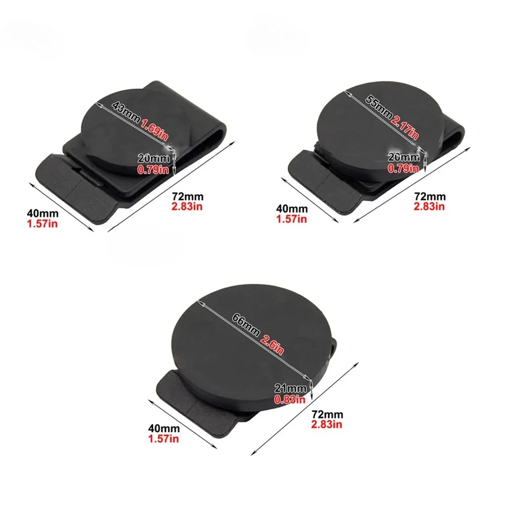 43/55/66 مللي متر عدم الانزلاق كليب مشبك حزام مغناطيسي لتقوم بها بنفسك أداة حامل قابل للتعديل المحمولة المسمار شفط الأجهزة مشبك حزام مغناطيسي #3