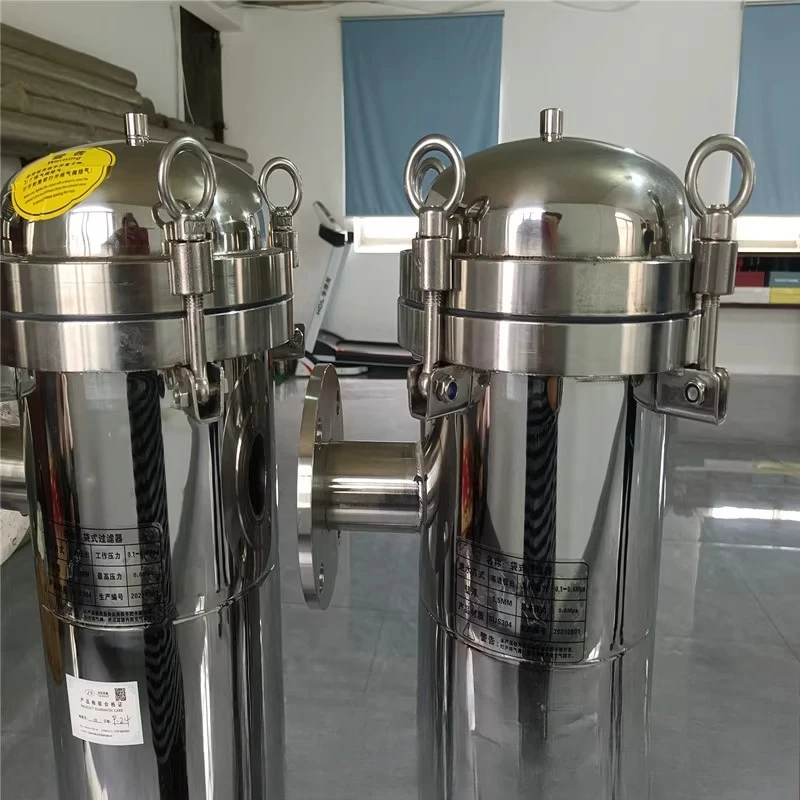 

Vertical 304 stainless steel precision filter industrial filter element ferromagnetic bar strong magnetic filter equipment