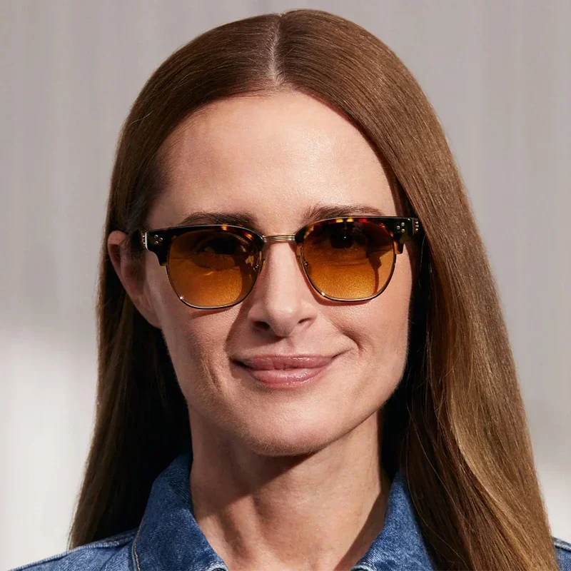 TINIF النظارات الشمسية الرجال الموضة خلات مربع مصمم العلامة التجارية الأصلية اليدوية نظارات النساء UV400 في الهواء الطلق النظارات