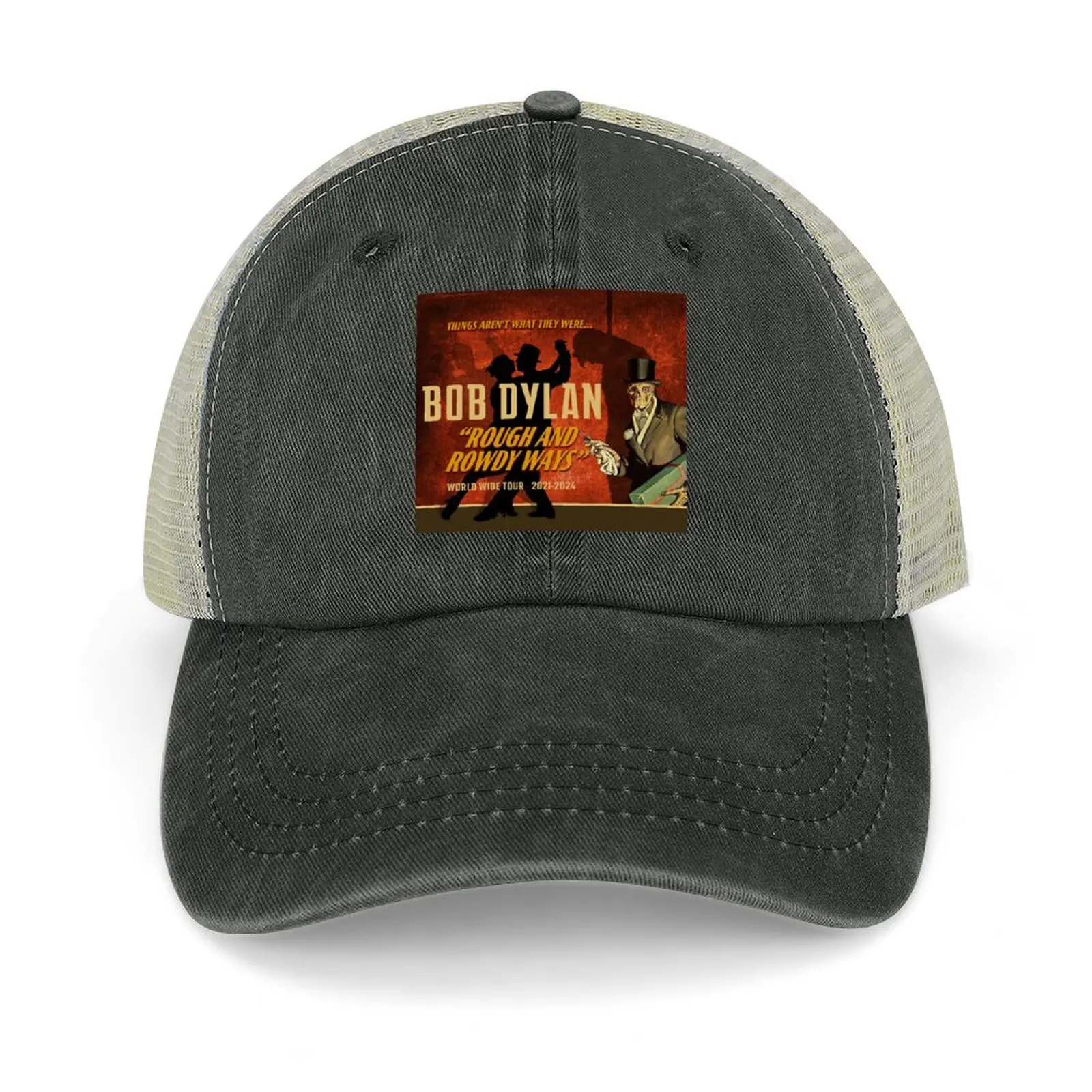 

Rough and Rowdy Ways Tour 2022 masfeb Baseball Cap Christmas Hat Rave sun hat Hats Woman Men's