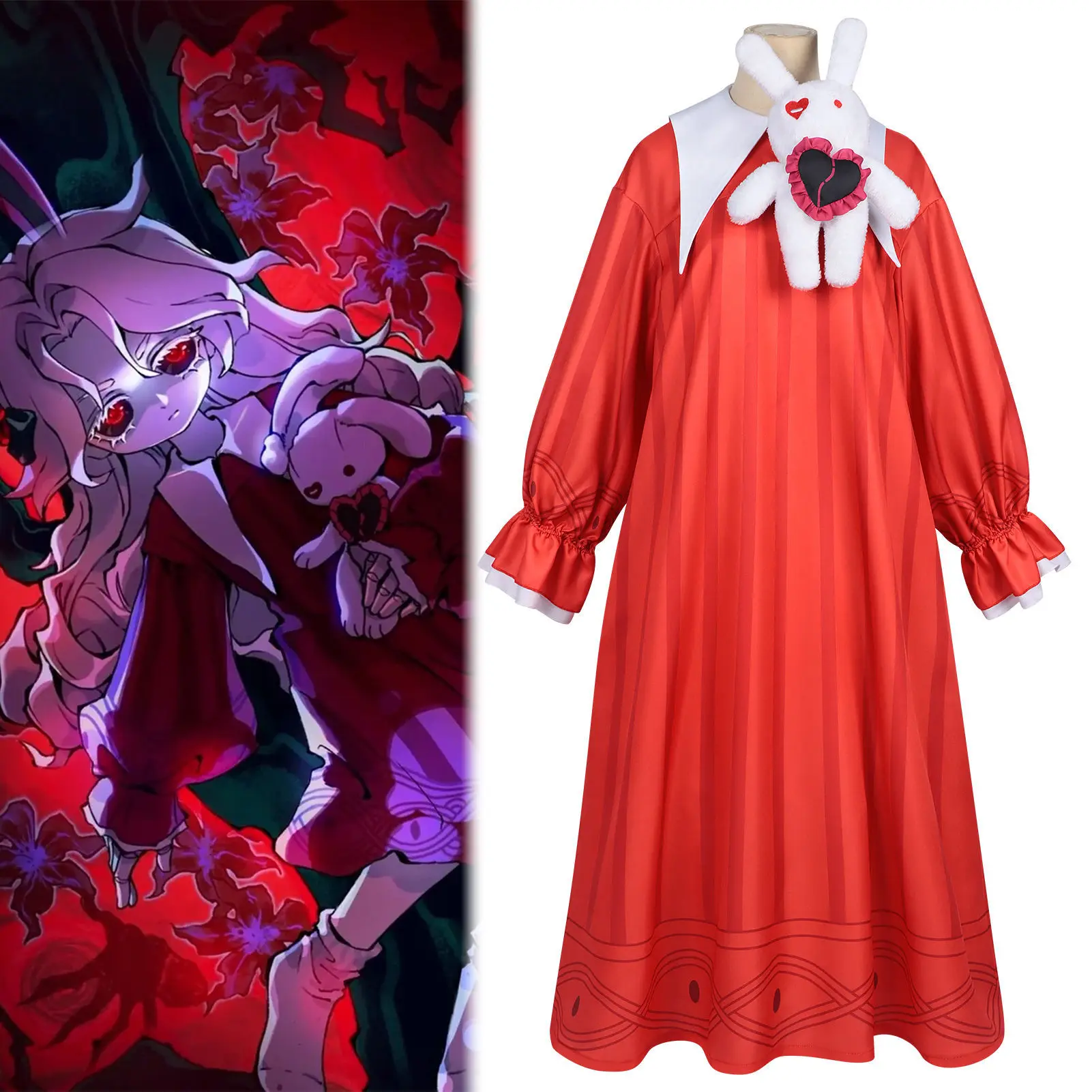 

Transfer Student Dorothy‌ Dress Cosplay Costumes Game Character Halloween Masquerade Performance Clothing for Adults Kids