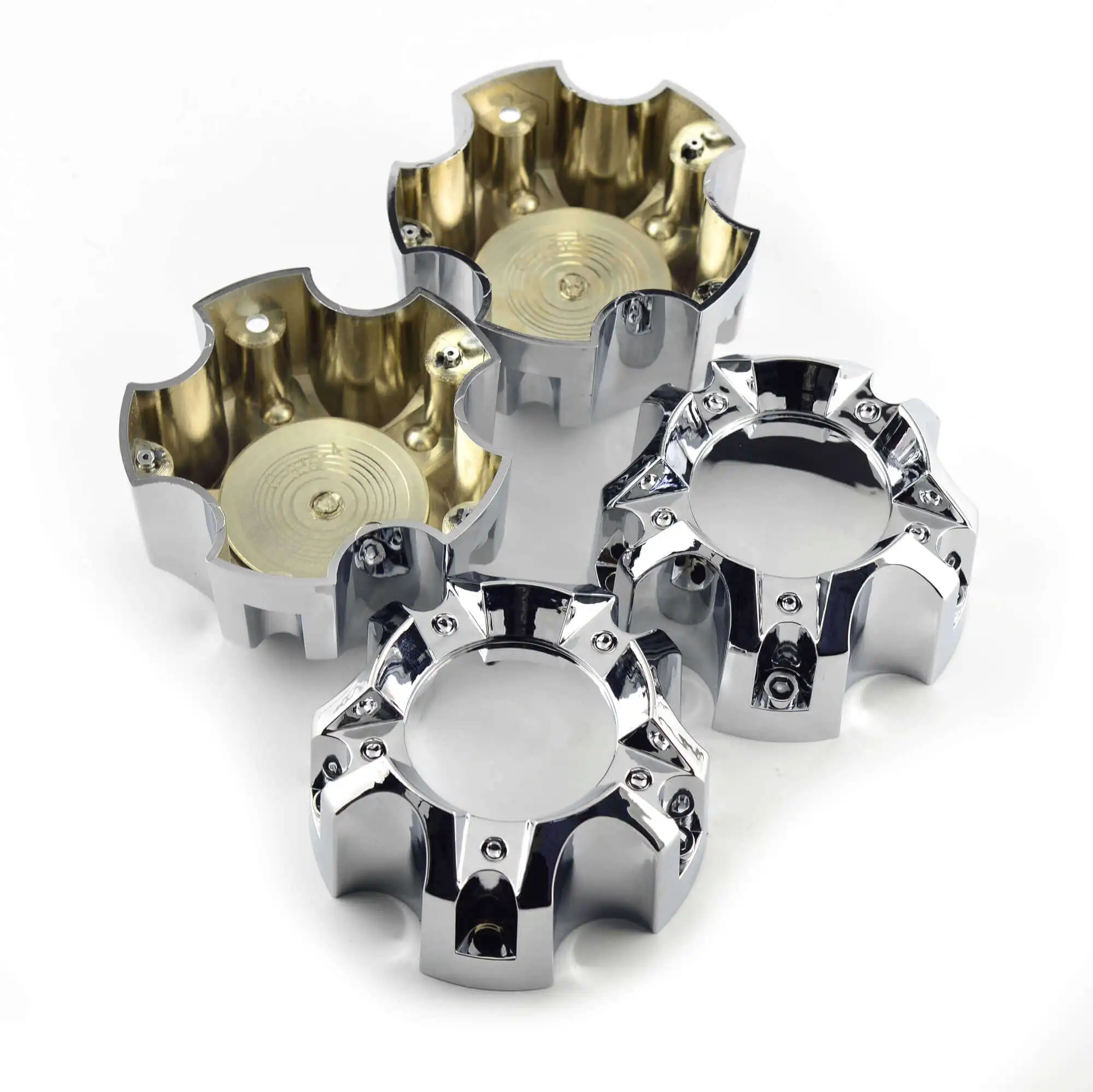 Eloxiumy 1pc or 4pcs Wheel Center Cap For on to vehicles with a 5x114.3 or 5x127 bolt pattern ONLY Car Wheel Center Hub OD 112mm