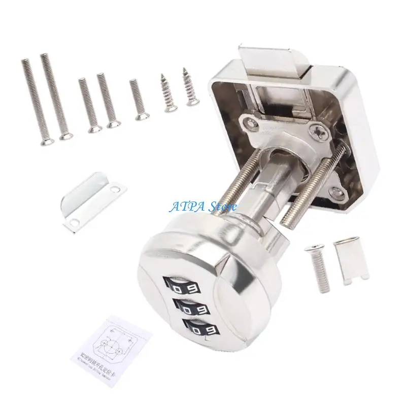 U13C All Weather Metal Cabinet Combination Lock Marine Keyless Storage Solution
