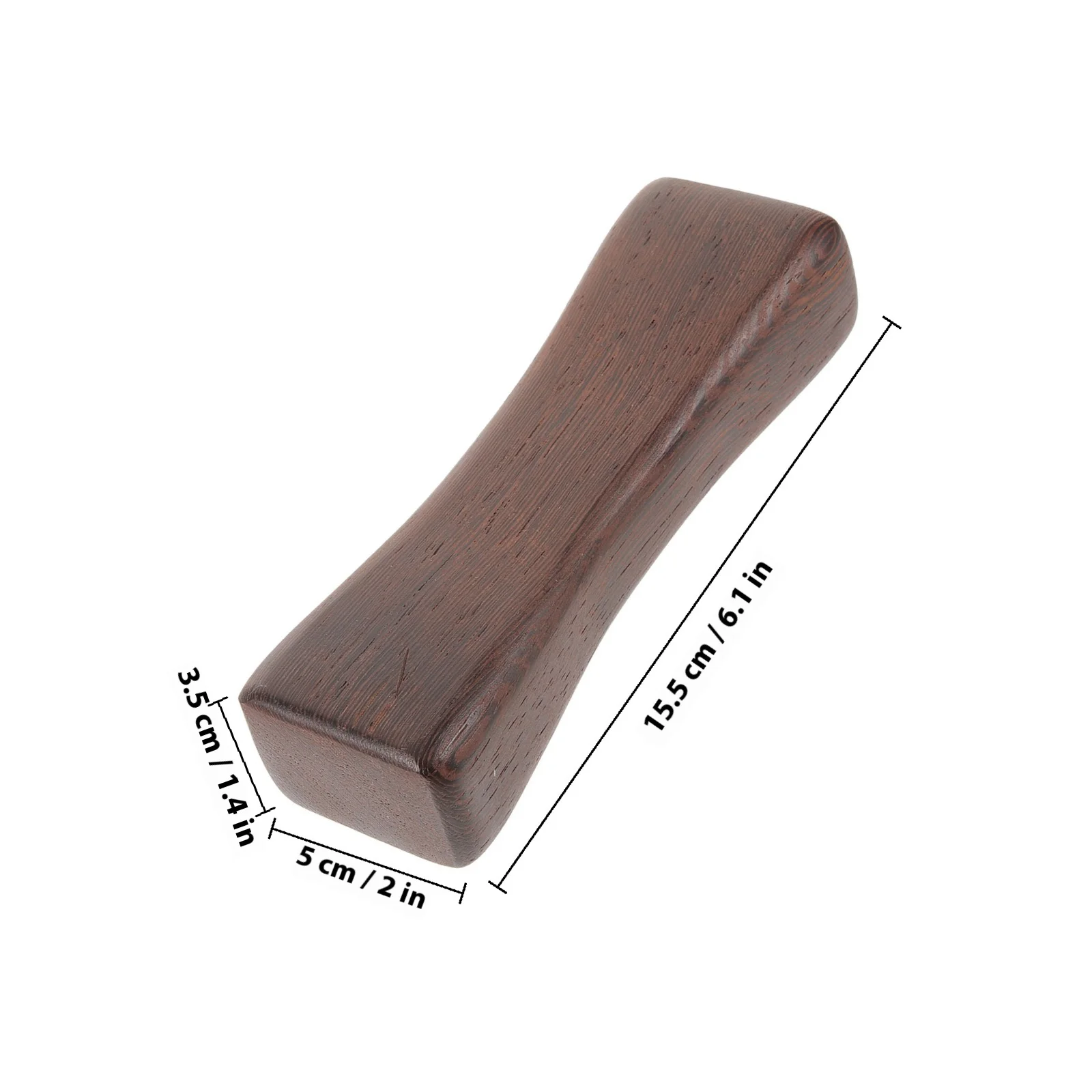 وسادة نبض من خشب الورد وسادة خشبية صغيرة محمولة لتشخيص النبض للعيادة Tcm متعددة الوظائف لدعم المعصم اليد