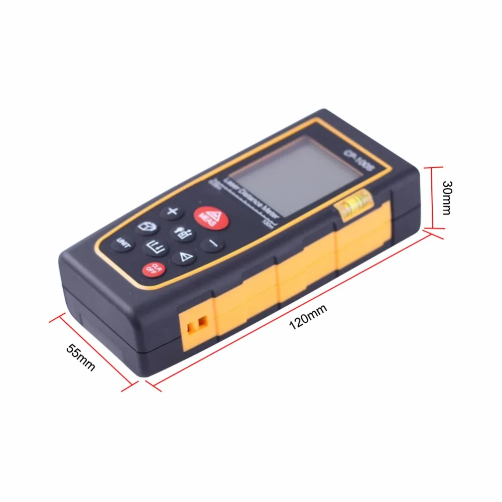 NEW Ultrasonic Distance Measurer Rangefinder With Pointer 100M