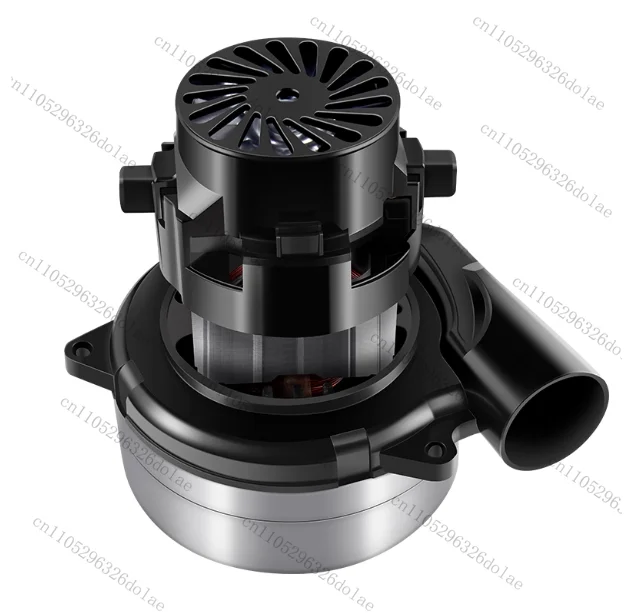 Floor Washing Machine Water Suction Machine Motor 220V1200W Flat Mouth Two-layer Impeller Motor Accessories