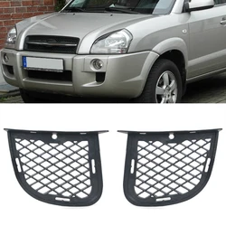 Car Front Bumper Foglamp Cover For Hyundai Tucson 2005 2006 2007-2009 Ventilation Fog Light Grille Trim 865662E000 865652E000