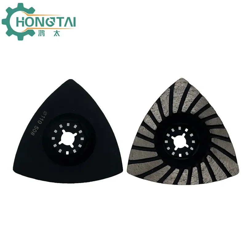 for Hongtai Triangle Metal Diamond Grinding Disc Concrete Epoxy Grinder Accessories High Quality Export Special