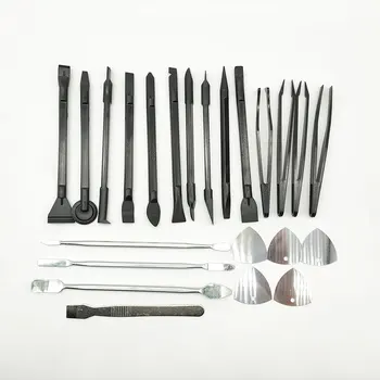 23pcs High Quality ESD Plastic Spudger Metal Blade Crowbar Multitool Hand Tools Pry Bar Se