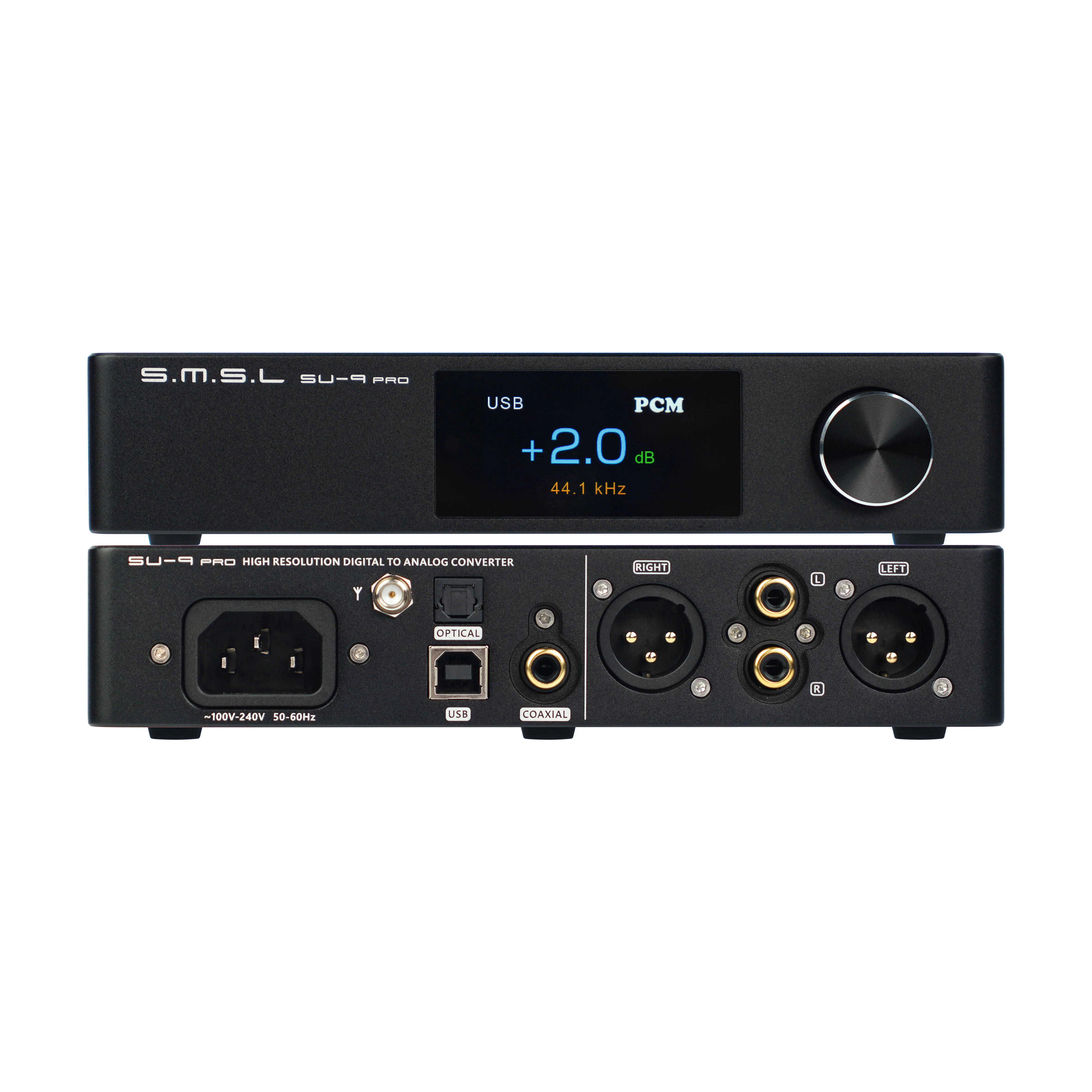 SMSL SU-9 PRO Decodificador ES9039MPRO chip MQA & MQA-CD Bluetooth 5.0 DAC XU316 768kHz/32Bit DSD512 With remote control