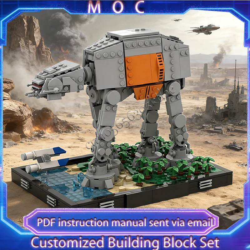 

796 Parts Tropical Planet Battle Scene Modular Building Blocks Diy Educational Assembly Boys Girls Toy Christmas Customized Gift
