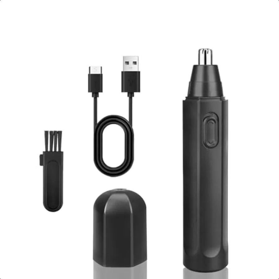 

Ear and Nose Hair Trimmer ScissorsFacial Hair Trimmer for Men Facial Hair Trimmer for Women Trimmer for Nose Ear Easy to Clean