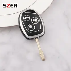 TPU 3 Buttons Remote Key Shell Cover for Ford Mondeo Fusion Focus 2 Fiesta Galaxy C-Max S-Max Key Fob Case Protector Keychain