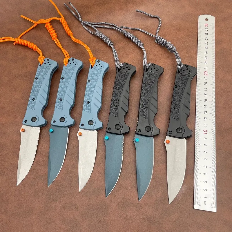 New Product 18060BK Folding Knife Nylon Fiber Handle Portable and Practical Fruit Knife EDC Tools for Outdoor Camping