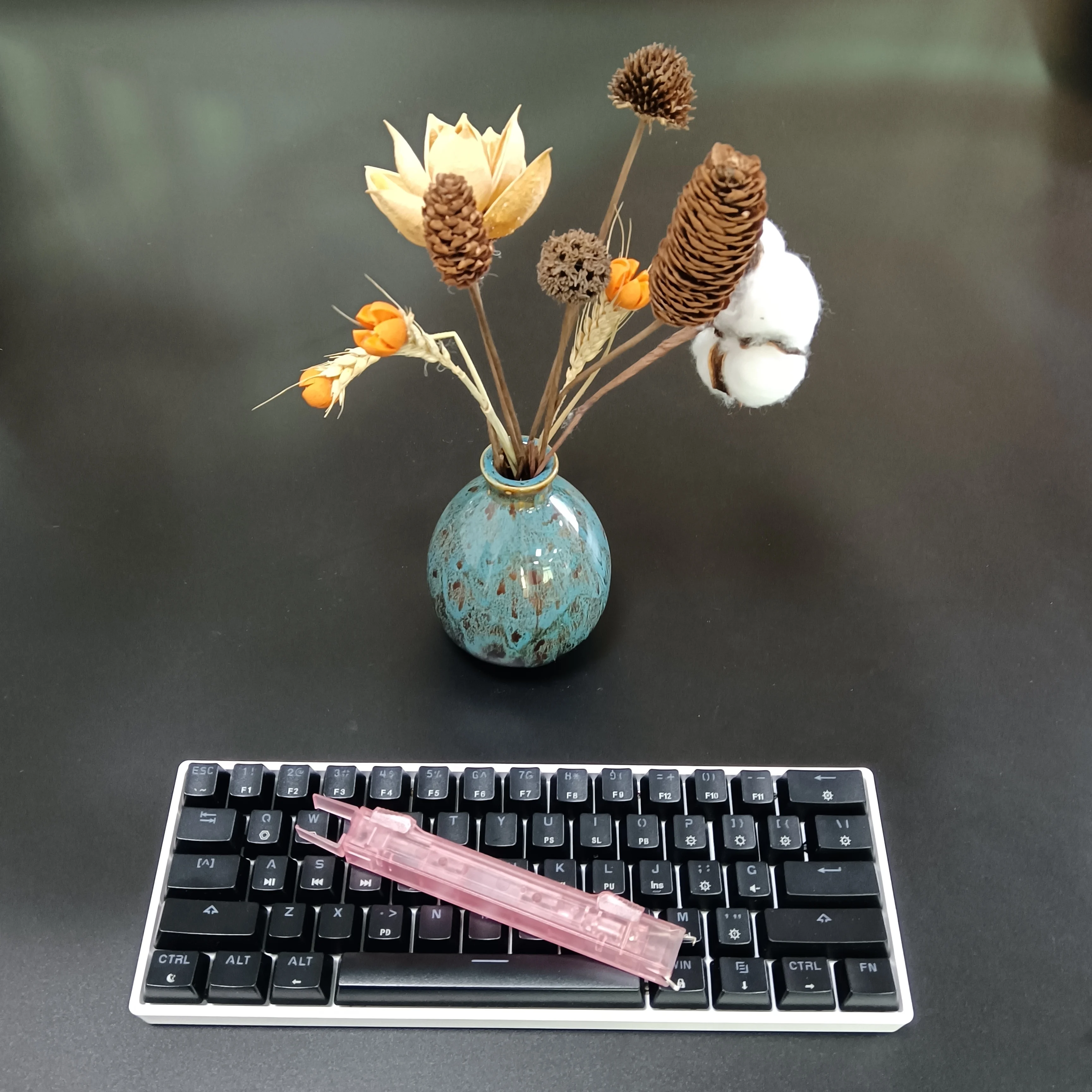 Hot Swap Keycap Switch Transparent Puller 2 in 1 Key Cap Shaft Remover Keyboard for Mechanical Keyboard Replacement Dust Cleaner