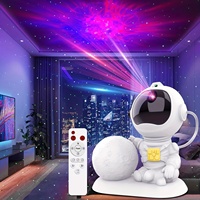 Galaxy Star Astronaut Projector Light Starry Sky Projector Lamp Decoration Bedroom Room Nebula LED Night Light Child Adult Gift