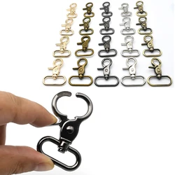 Metal Carabiner Snap Hook Swivel Lobster Clasps Trigger Clip O Ring Buckle Bag Strap Belt Parts Dog Pet Leash Accessories