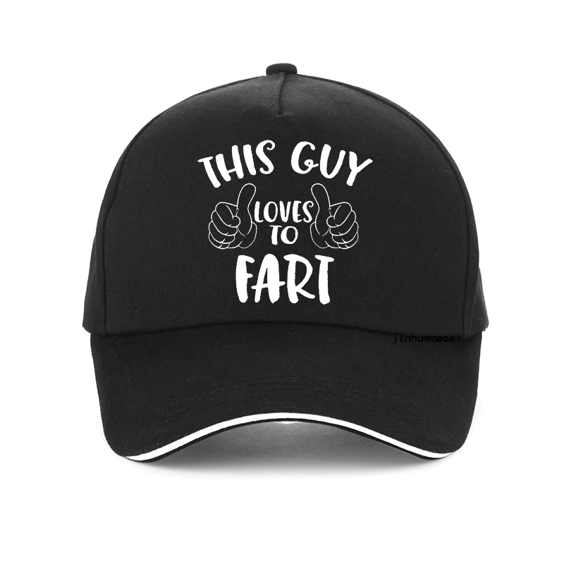 

This Guy Loves Fart Mens hat Farting Poop Funny Birthday Gift Baseball Cap Harajuku pop Adjustable hats
