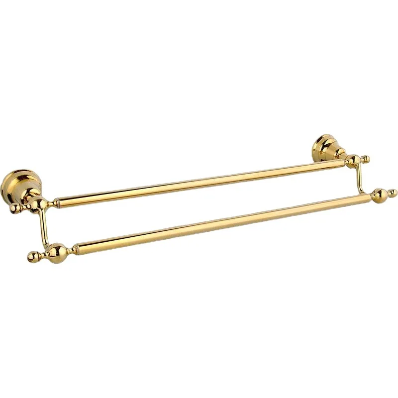 Bathroom Accessories Bathroom Shelf Gold Paper Holder,Towel Bar,Soap Holder,Towel Rack,Glass Shelf,Hook bathroom Hardware Brass
