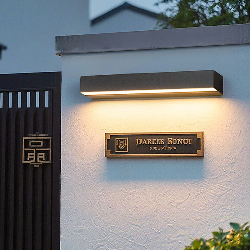 

Led Outdoor Wall Light Waterproof IP65 Wall Lamp Indoor 12W18W 30W Porch Garden Lights Terrace Decoration Balcony Stair Lighting