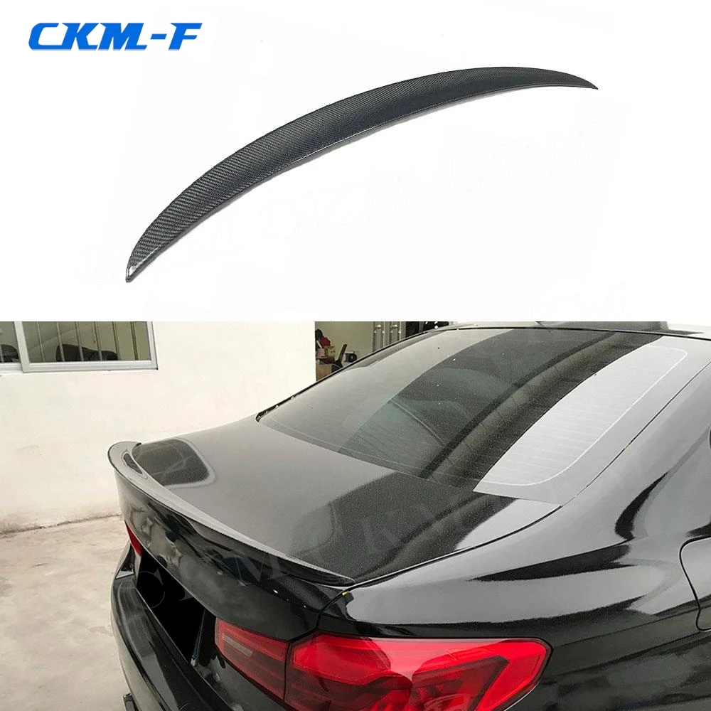 

P Style Spoiler for BMW 5 Series G30 F90 M5 530i 540i G31 Sedan 2017 -2019 Carbon Fiber Duckbill Rear Trunk Wing Spoiler